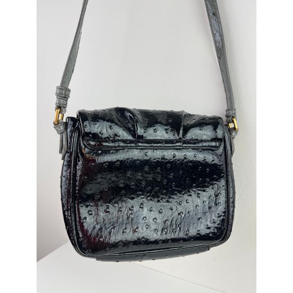 Marc Marc Jacobs Crocodile Textured Black Gray MIni Small Shoulder Crossbody Bag - Picture 5 of 8